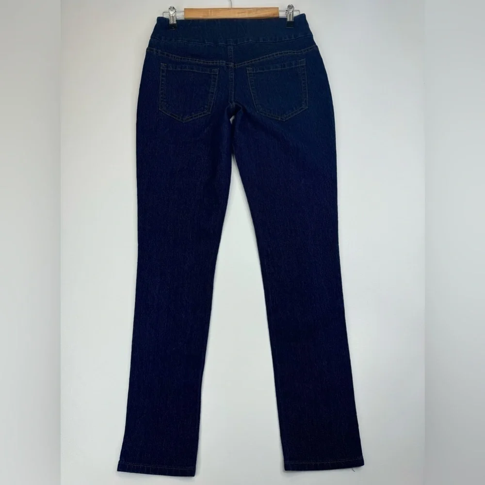Chadwick’s Denim Pull On Straight Leg Jeans Womens Size 4